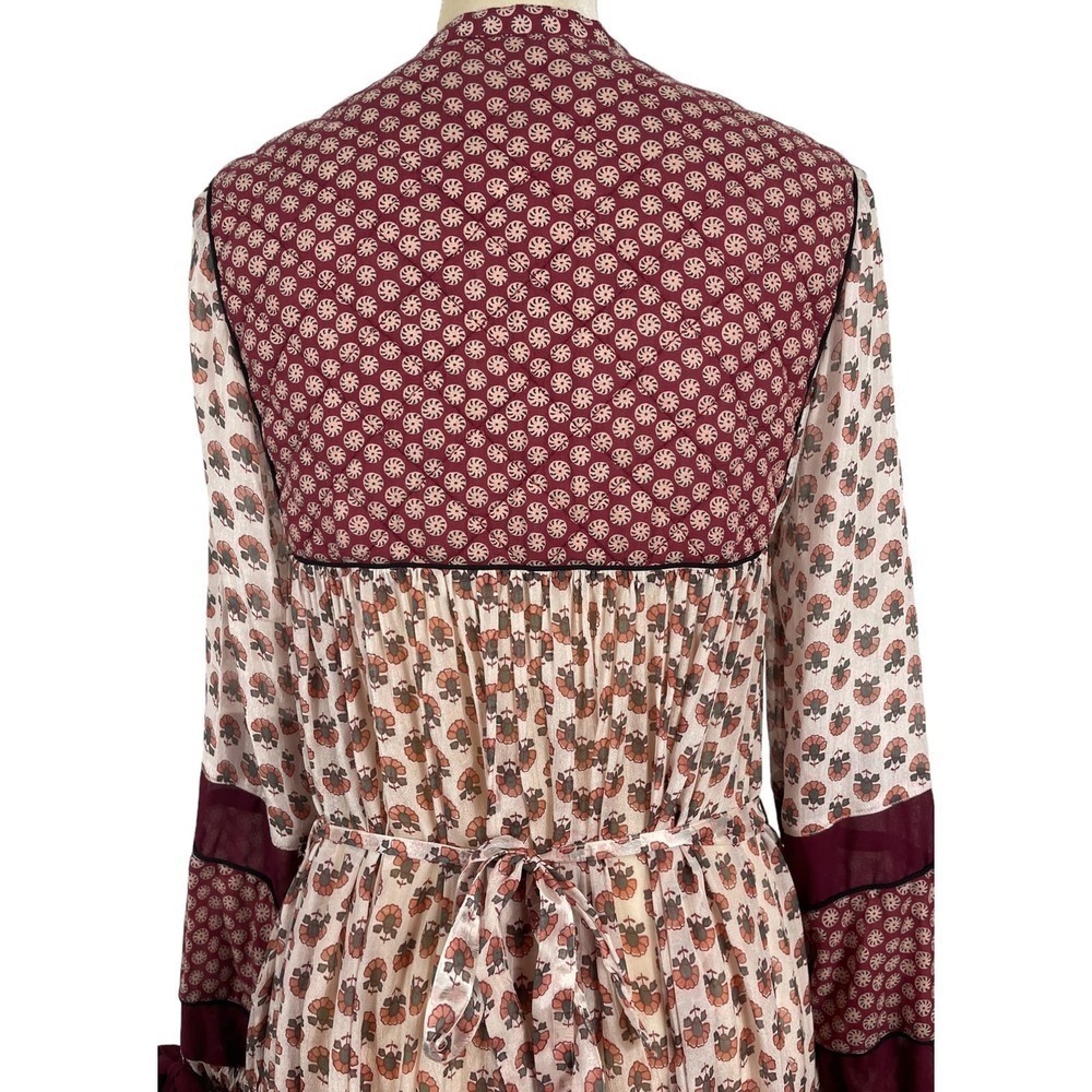 Scotch & Soda Boho Maxi Dress Small Cottagecore Prairie Vintage Inspired - Picture 11 of 16